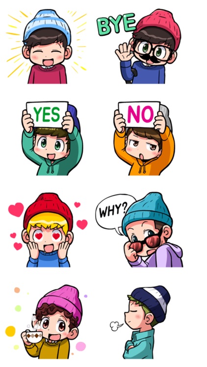 Classmates Stickers