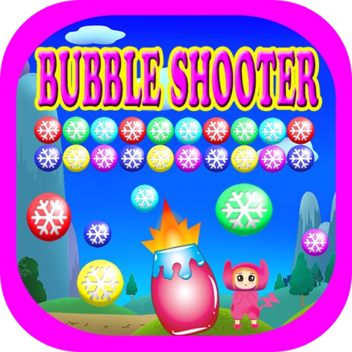 bubble shooter peppa pink pop iOS App