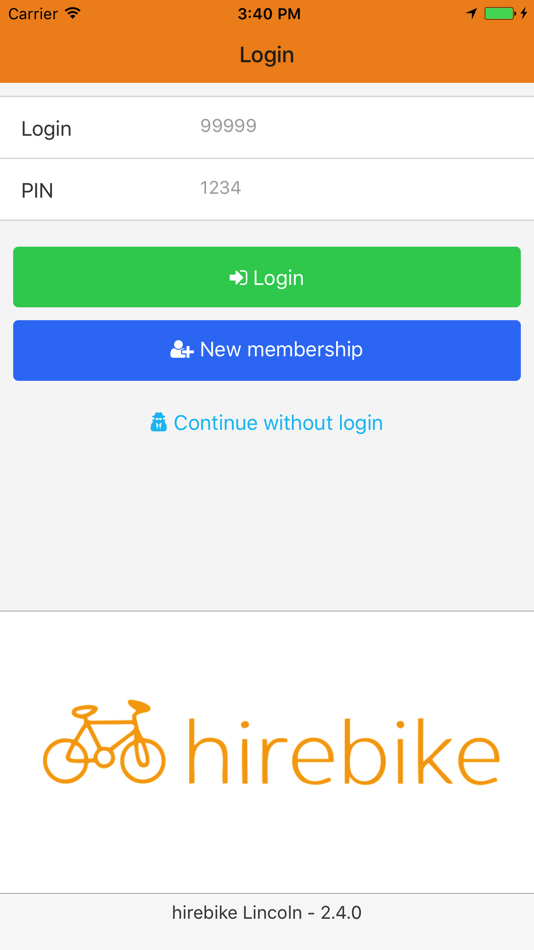 Hirebike Lincoln - 2.5.13 - (iOS)