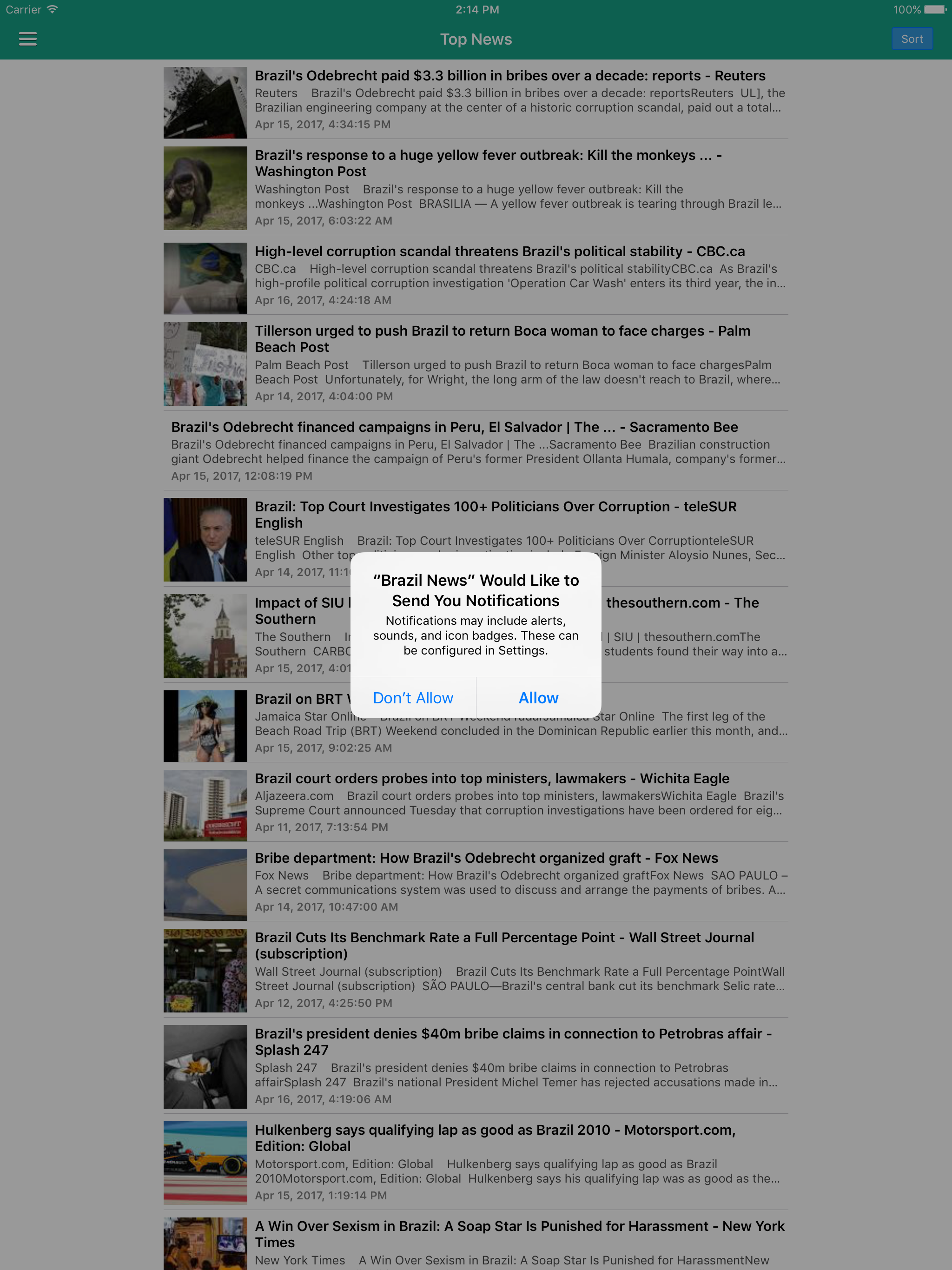 Brazil News in English & Brazilian Music Radio screenshot 6