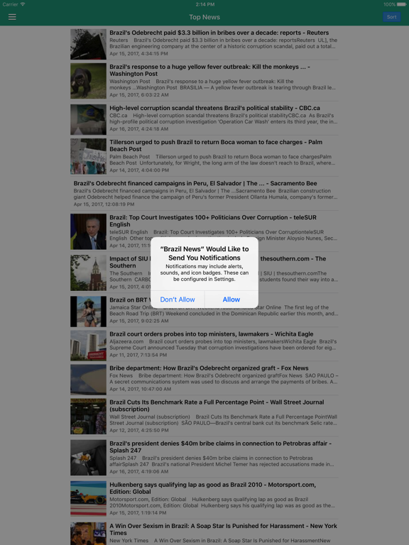Screenshot #4 pour Brazil News in English & Brazilian Music Radio