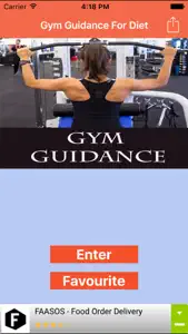 Gym Guidance For Diet And Excersice In Hindi screenshot #1 for iPhone