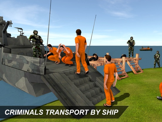Criminal Army Transporter Ship iPad screenshot
