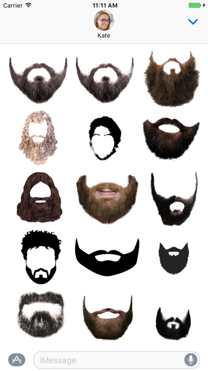 Beard and Mo Sticker Pack