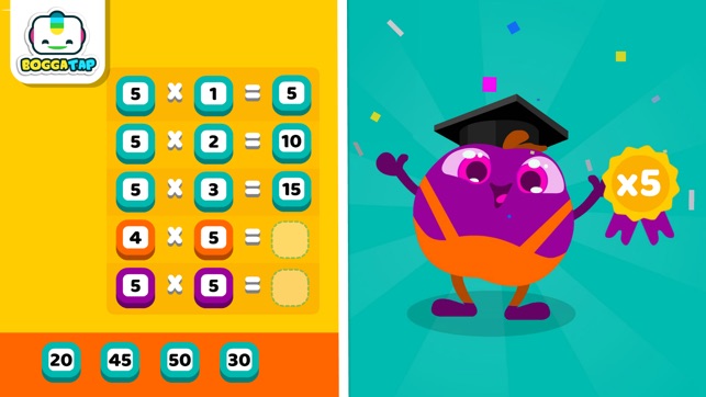 Bogga Times Tables - Learn multiplication for kids(圖2)-速報App