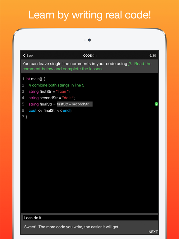 Screenshot #5 pour Learn C++ Programming