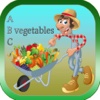 ABC Vegetables Good Speaking Baby Phonics Letters