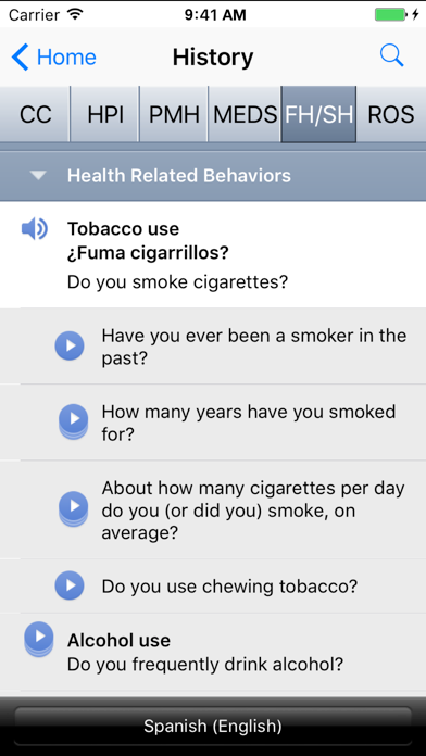 Screenshot #1 pour MediBabble Translator