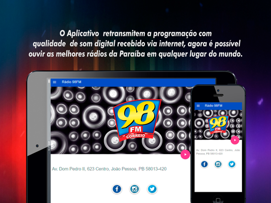 Screenshot #5 pour Rádio Correio 98 FM JP