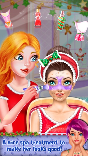 christmas makeup spa salon on the app store christmas makeup spa salon on the app store