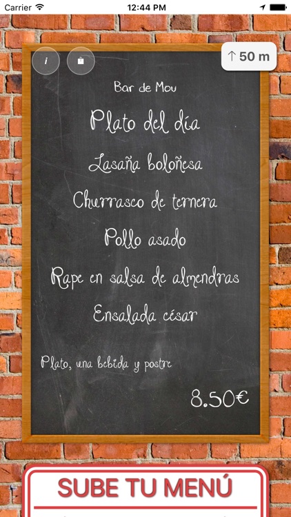 Menu Accesible