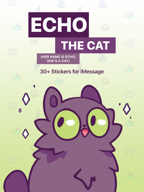 Screenshot #4 pour Echo the Cat Stickers