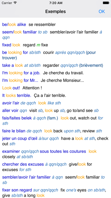 Screenshot #3 pour Dictionnaire anglais-français Lingea