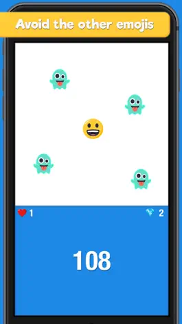 Game screenshot Dodge the Emoji - An Endless Dash & Avoid Game mod apk