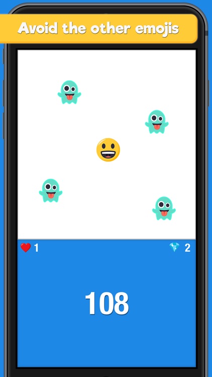 Dodge the Emoji - An Endless Dash & Avoid Game