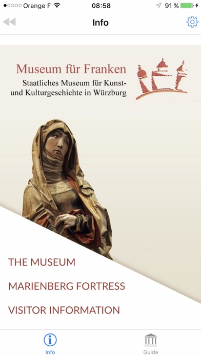 MUSEUM FÜR FRANKEN AUDIOGUIDE Screenshot
