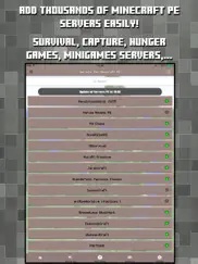 multiplayer servers for minecraft pe & pc w mods айпад изображения 1
