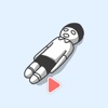 Funny Plastic Boy - Animated Gif Stickers
