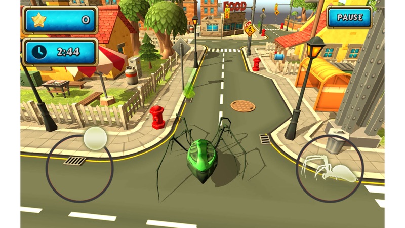 Spider simulator: Amazing City screenshot 2