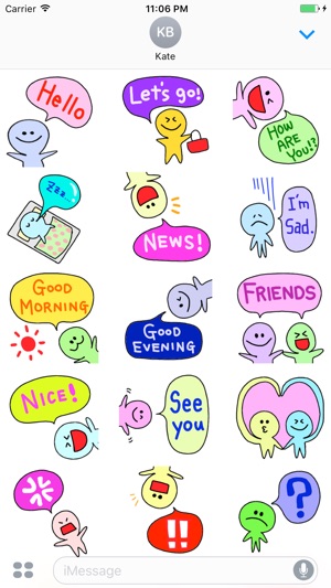 Campbell The Funny Doodle Boy Stickers(圖1)-速報App