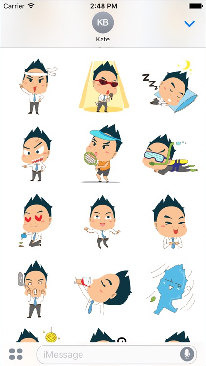 Mr.Tina Sticker