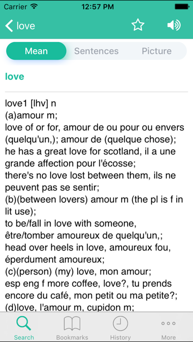 Screenshot #3 pour English French Dictionary
