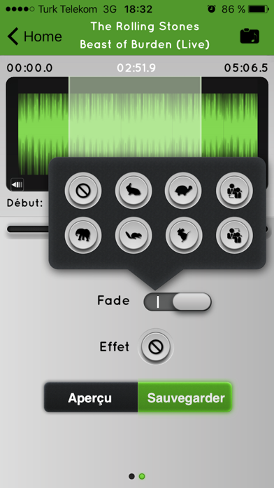 Screenshot #3 pour Mp3 Cutter - cut audio files easily