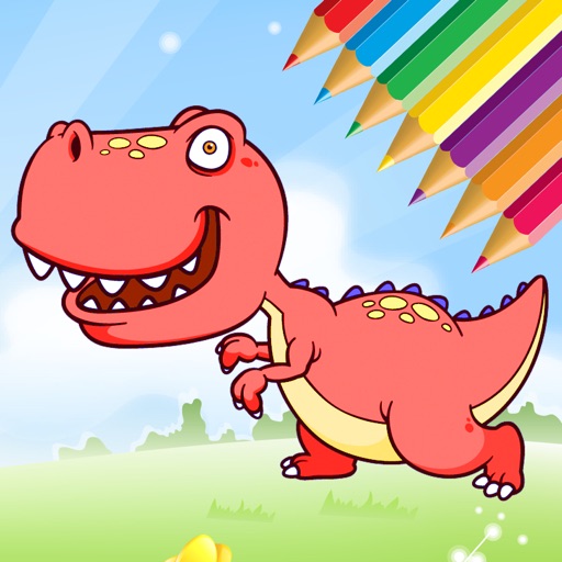 Dinosaur Coloring Book - Dino Drawing for Kids