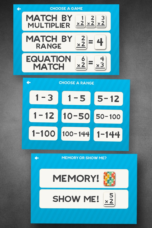 Multiplication Math Flashcards screenshot 3