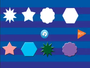 Captura de Pantalla 1 Diversión que aprende las formas - para los niños iphone