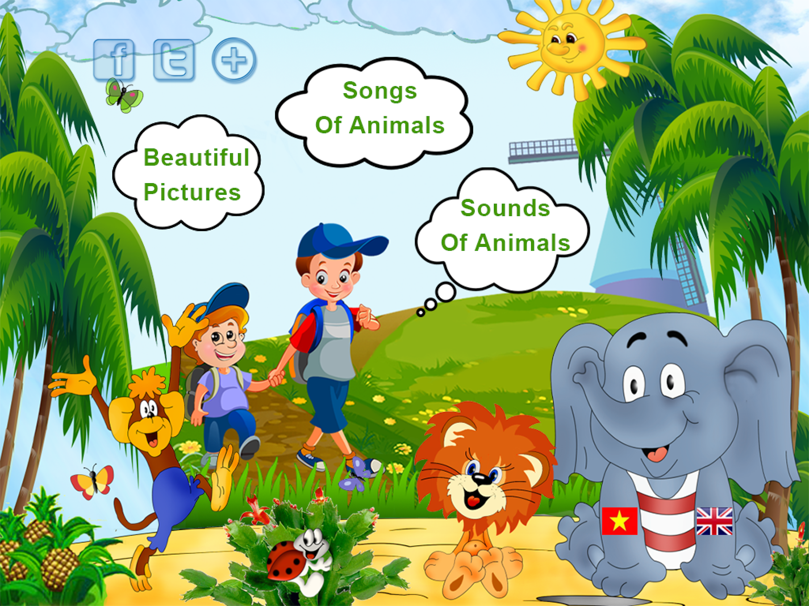 Kid Love Animals, Trẻ Em Và Động Vật