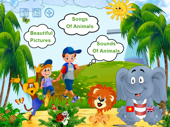 Screenshot #4 pour Kid Love Animals, Trẻ Em Và Động Vật