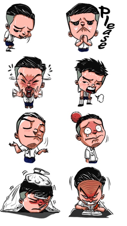 Funny Guy Emoji screenshot-3