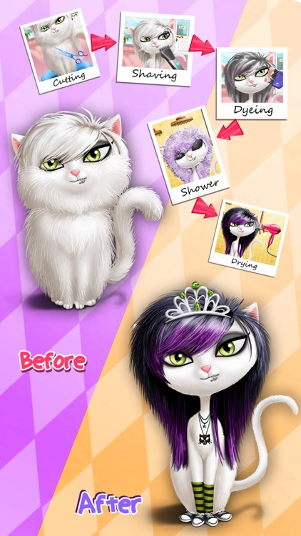Furry Animal Beauty Salon - Hairstyle & DressUp by Libii 