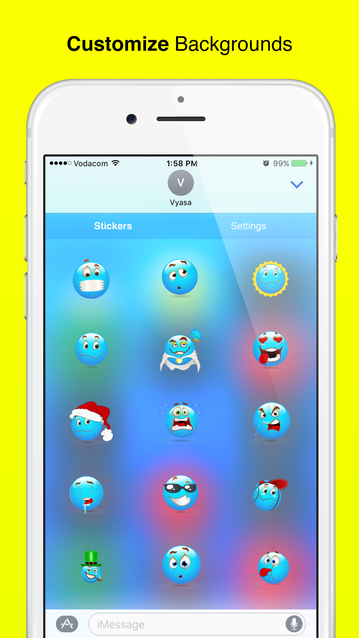 Cool Sticker Emoji for iMessage screenshot 4