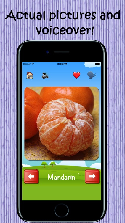 Learning Fruits | with voice and game for kids