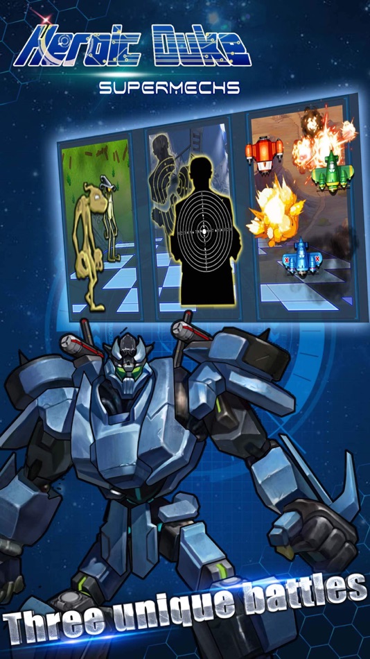 #4. Heroic Duke:Robot Dinosaur TransMonster Mech Game (iOS) 由: 震宇 张