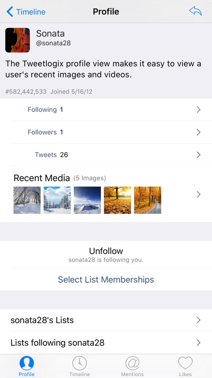 Tweetlogix for Twitter