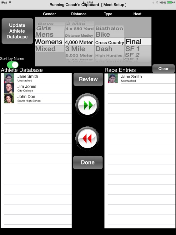 Running Coach's Clipboard screenshot-3