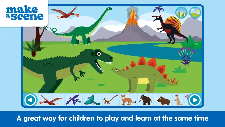 Make a Scene: Dinosaurs (Pocket) screenshot 4