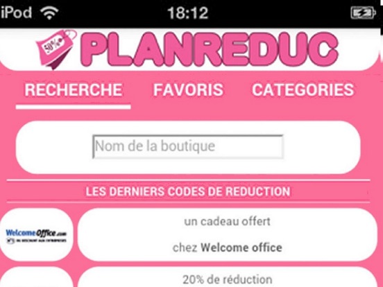 Screenshot #4 pour Plan Reduc, 100% code promo