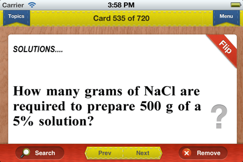 AP Chemistry Prep Flashcards Exambusters screenshot 2