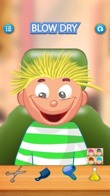 Child game / hair cut (Yellow) screenshot-3