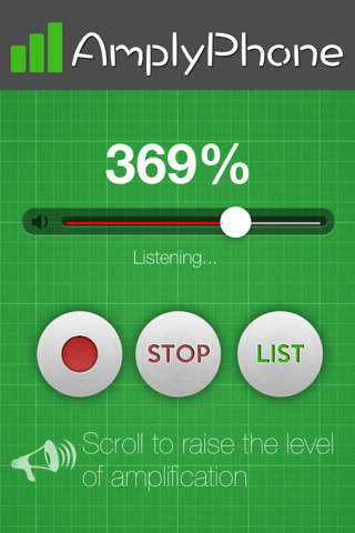 AmplyPhone - Personal hearing amplifier screenshot 3