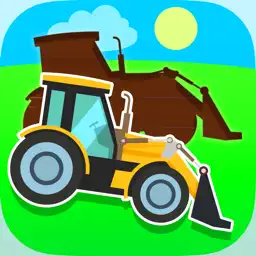 Diggers. Easy Puzzles for Babies app icon
