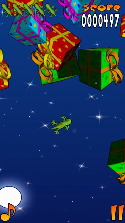 Acrobat Gecko Christmas