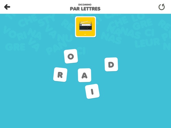 Screenshot #6 pour DICOMINO : Syllabes ou lettres ?