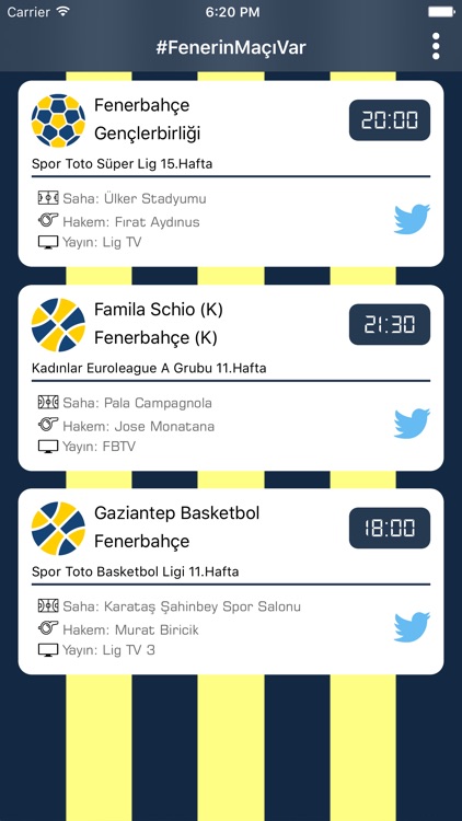 Maç Günü - Fenerin Maçı Var