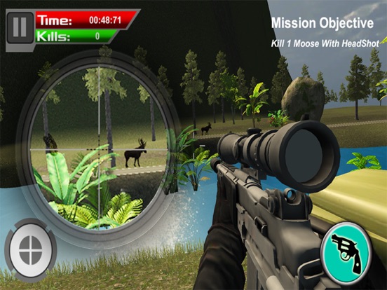 Safari Hunter 2017 Pro: Wild Deer hunting  3D iPad screenshot