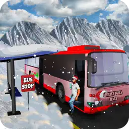 Christmas Party Snow Coach Bus Simulator Pro 2016 app icon